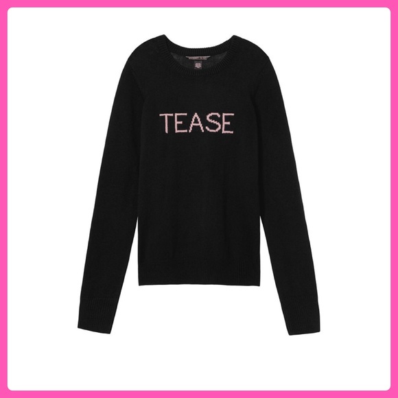 🌸SALE🌸 New Victoria’s Secret Black Sweater - Picture 2 of 4
